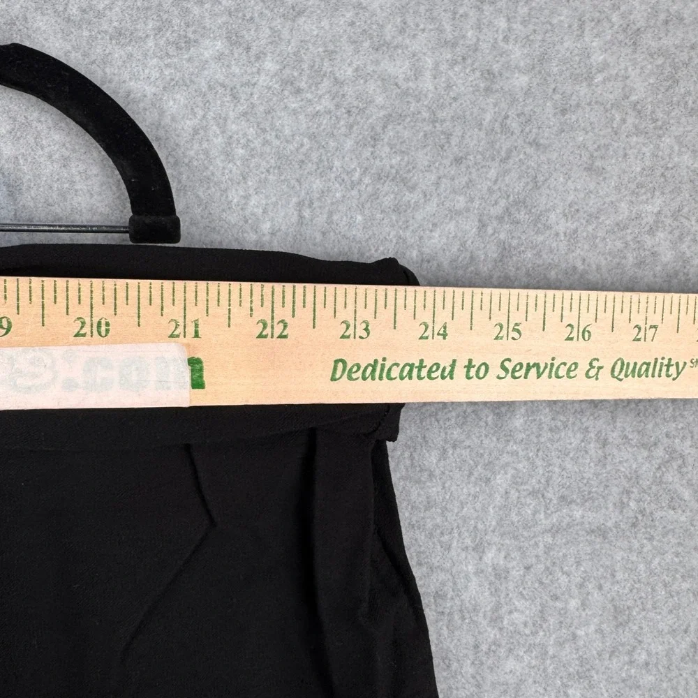 Eileen Fisher Skirt Womens 3X Black‎ Stretch Jersey Foldover Waist Mini